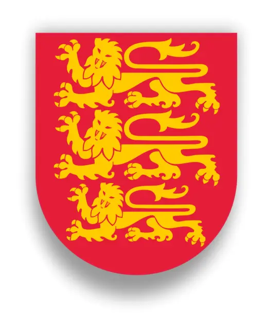 10cm Auto-Aufkleber Sticker Decal England Shield British Wappen Löwe Lion F1208