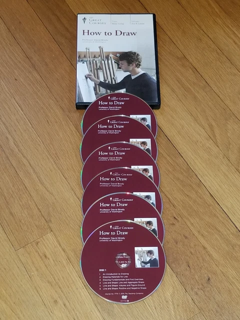 The Great Courses 6-DVD Course - HOW To DRAW