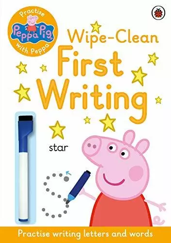 Peppa Pig: Practise with Peppa: Wipe-Clean First Writing by Peppa Pig (Paperback