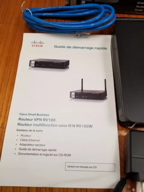 Cisco RV180W 4-PORT Wireless-N Multifunction Small Business VPN Router 3