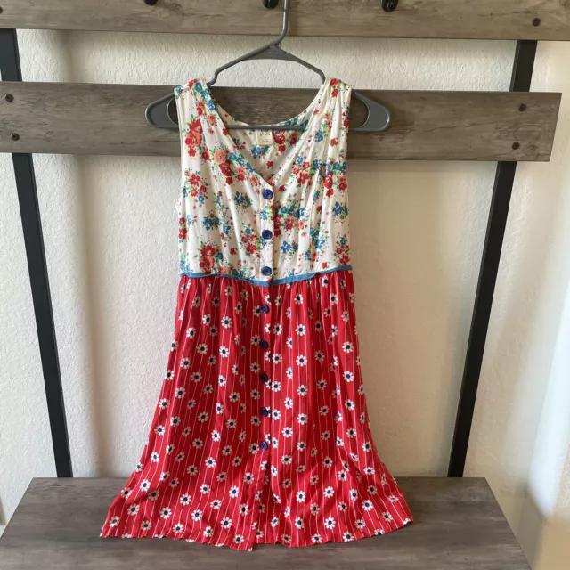 HTF Wildflowers Brand Women’s Dress Size XS Floral Print Matilda Jane EXCELLENT 3