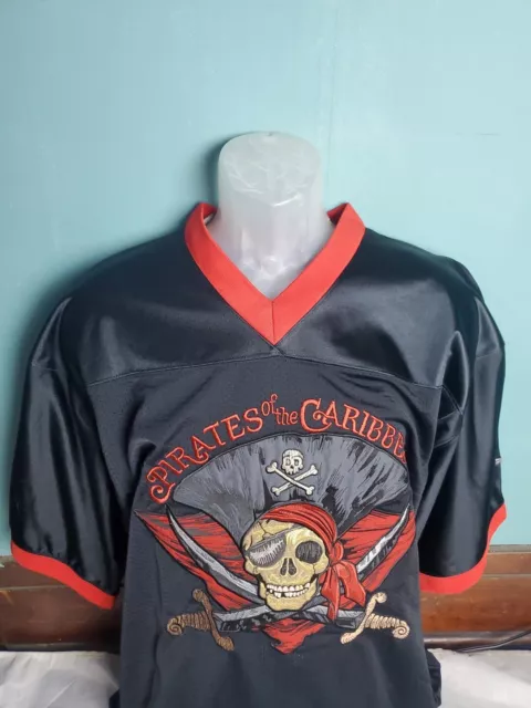 Disney Pirates Of The Caribbean Football Jersey #67 Captain Jack Men's Medium M