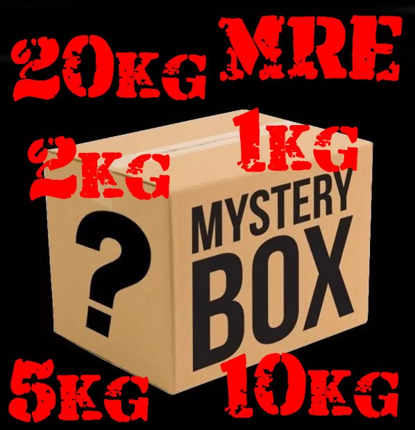 MRE Ration Box Mixed  1-20 KG Foreign US  French British Polish LT UKR Bundle