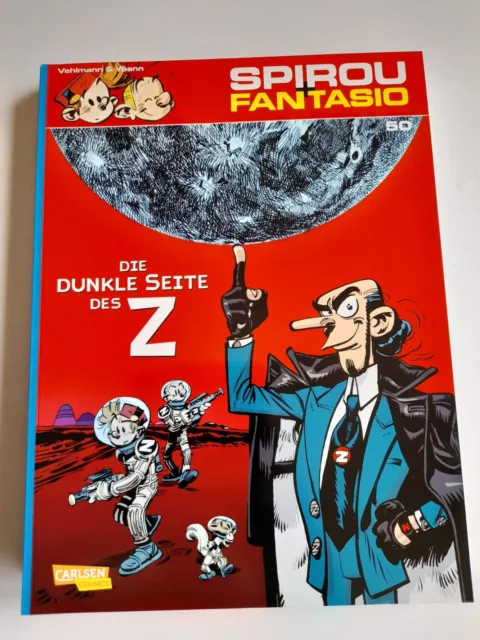 Spirou und Fantasio Band 50: "Die dunkle Seite des Z", Carlsen Comics blau Serie