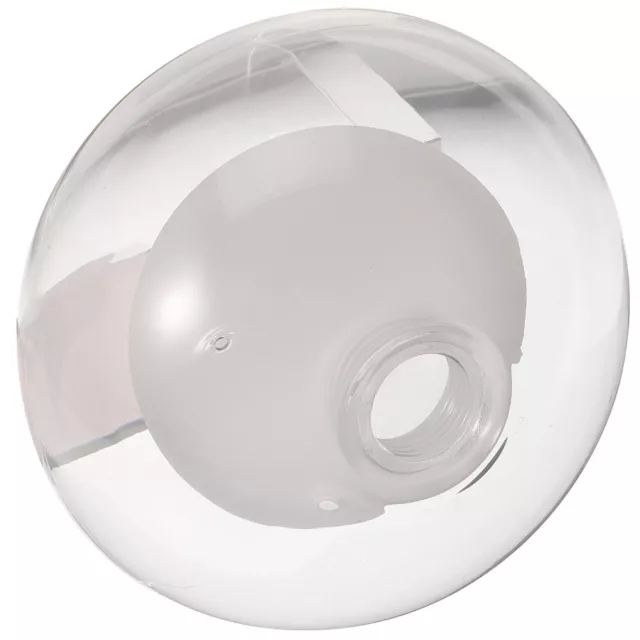 Sostituzione paralume lampada vetro trasparente per luce a sospensione - copertura globo 12 cm-IP