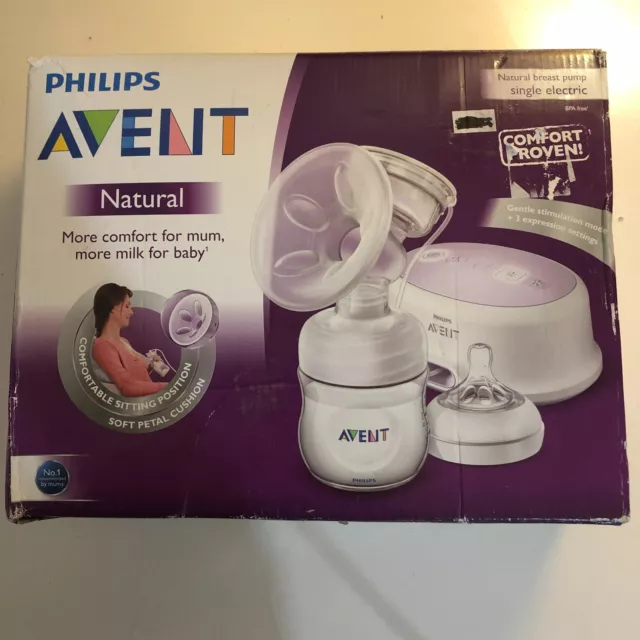 Philips Avent Natural Breast Pump Works Perfectly