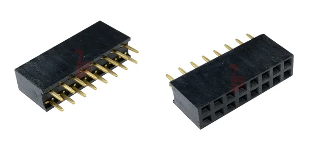 Lot De 25 Connecteurs IDC FC-10P 10 Broches Femelle - Pas 2.54mm (neuf, Uxcell)