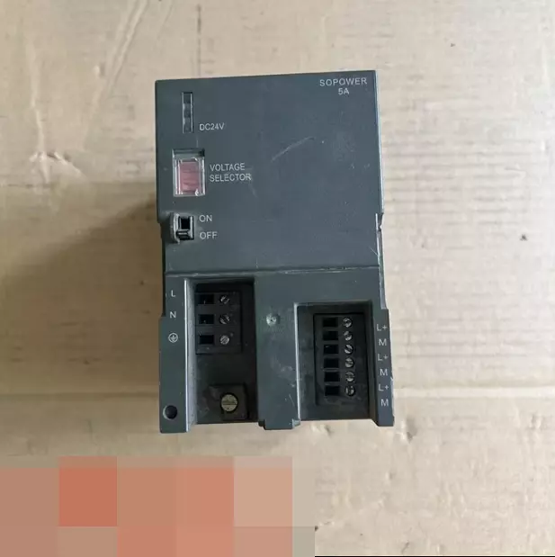 1pc  used     Siemens S7-300 series PLC  6ES7 300-307-1EA00 PS307 5A