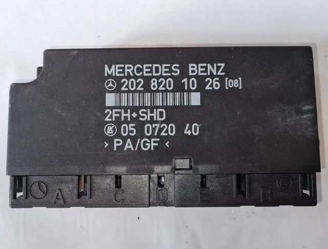 Mercedes-Benz W124 W202 Komfortsteuergerät – 2028200926 – MB Originalteil – Gebraucht Mit Foto