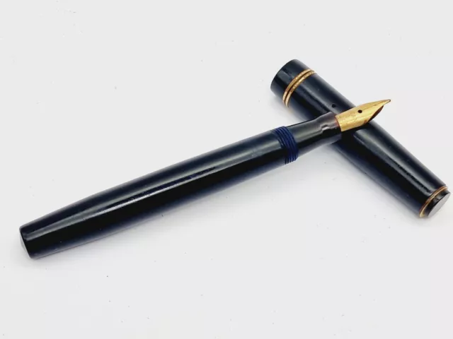 Vintage Black Swan Self-Filler Mabie Todd & Co Ltd Fountain Pen