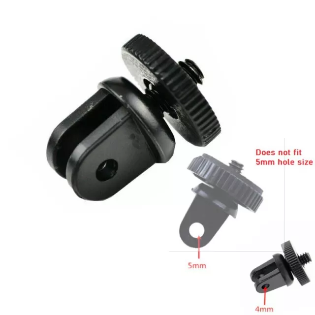 Mini Tripod Screw Mount Adapter With 1/4 Screw Thread For GoPro Camera