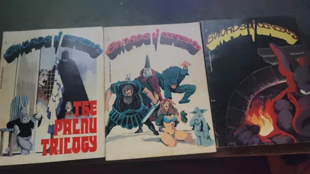 Swords Of Cerebus Dave Sim Aardvark Vanaheim Inc. Graphic Novels Vol # 2 3 4 