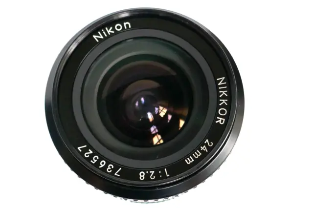 NIKON Nikkor Ai-S 24mm f/2.8 manual focus lens