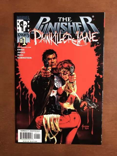 Punisher: Painkiller Jane #1 (2001) 9.2 NM Marvel Knights Key Issue One Shot