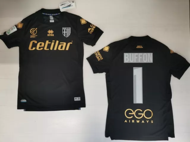 ERREA PARMA CALCIO Maglia Gara 1 Buffon Terza Maglietta Cetilar