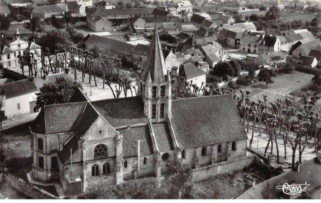 95 - ENNERY - SAN23264 - Vue aérienne - L'Eglise - CPSM 14X9 cm