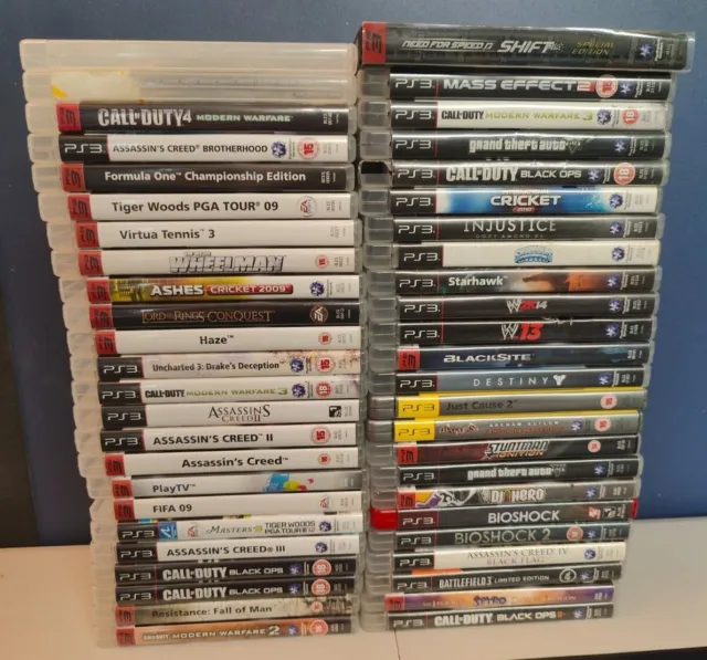 Cheap PS3 Games Bundle Sony (Playstation 3 Console) - Create your own bundle!