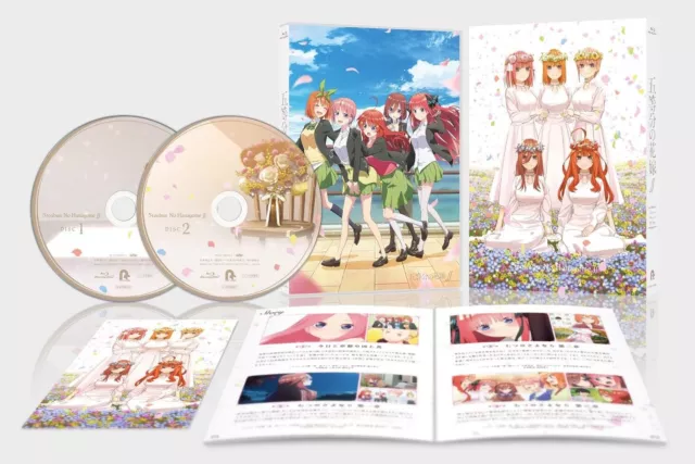 Go-Toubun no Hanayome: Las quintillizas enseñan su atractivo en Blu-Ray/DVD