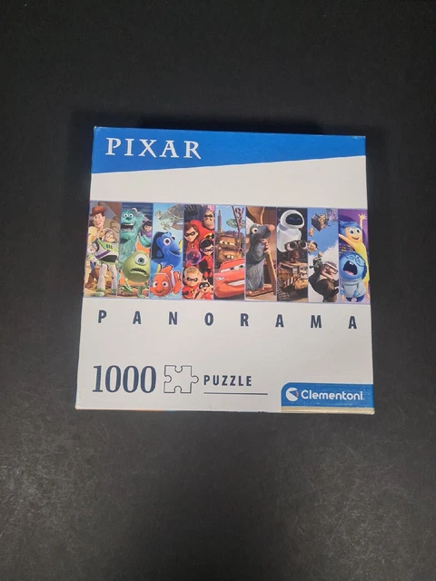 DISNEY PIXAR CLEMENTONI Panorama 1000 Piece Jigsaw Puzzle £4.00 ...