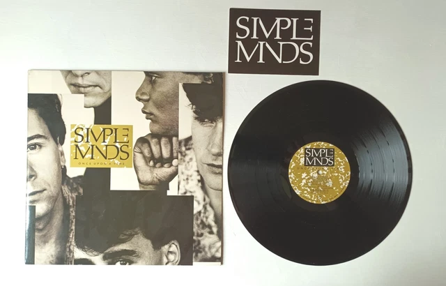 Simple Minds - Once Upon A Time 12-inch LP with Printed Card Inner Sleeve