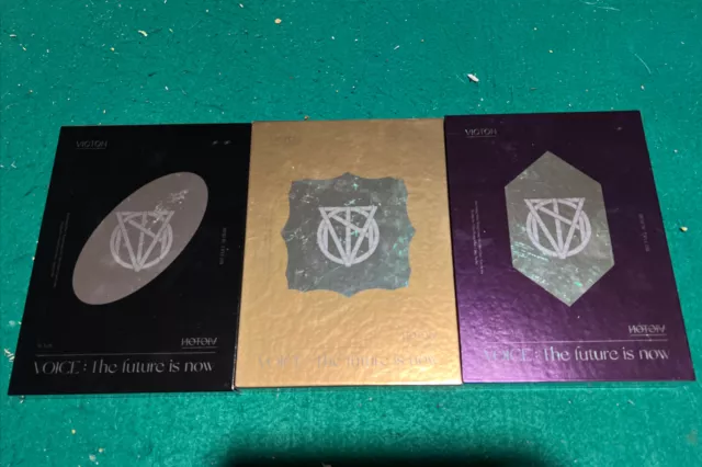 VICTON [VOICE:THE FUTURE IS NOW] 1st Album IS THE FUTURE IS NOW Lot Of 3