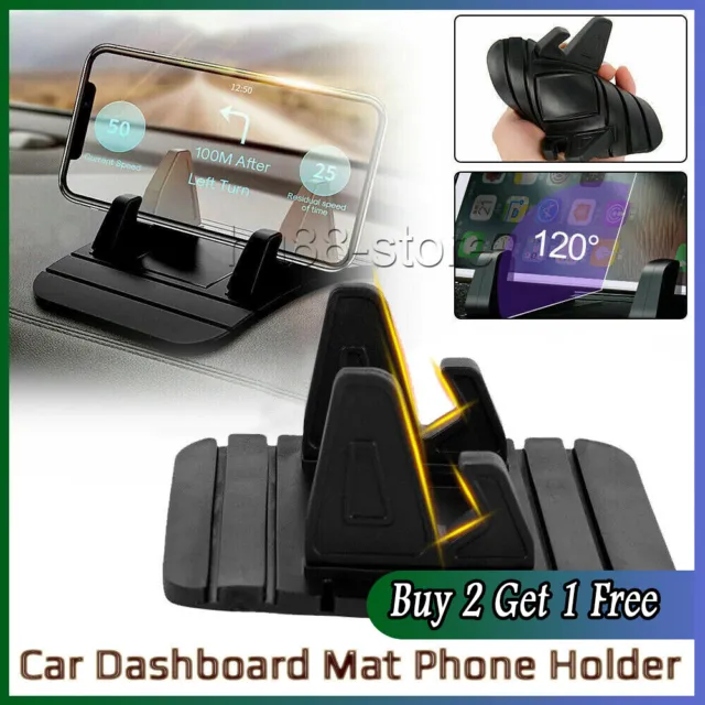 Car Dashboard Anti-slip Rubber Mat Mount Holder Pad Stand For Mobile Phone & GPS