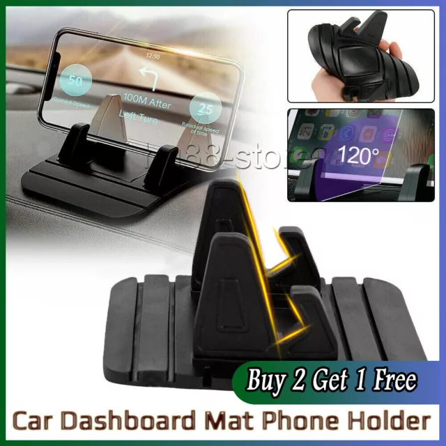 CAR DASHBOARD ANTI-SLIP Rubber Mat Mount Holder Pad Stand For GPS & Mobile  Phone £4.19 - PicClick UK