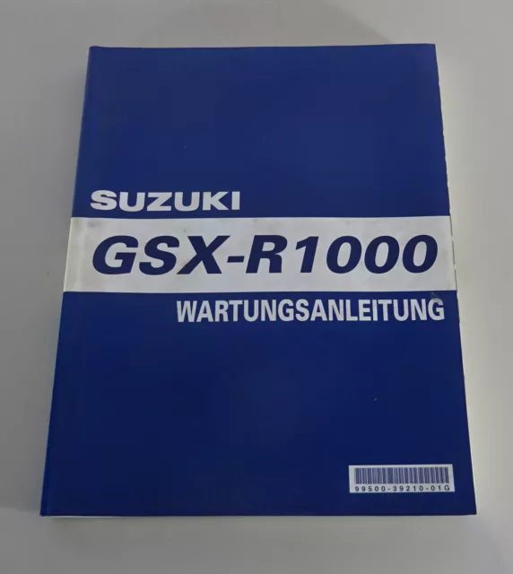 Manuel / Instructions de Maintenance Suzuki GSX - R 1000 Superbike Support 2000