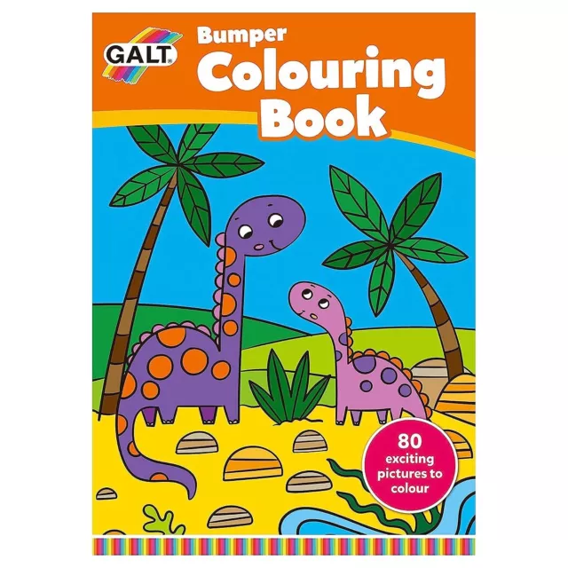 Galt Juguetes Parachoques Colorante Libro Horas De Creativo Divertida Actividad
