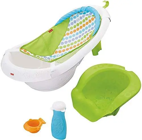 4-in-1 Sling 'n Seat Tub, Multicolor Green - Frustration Free Package