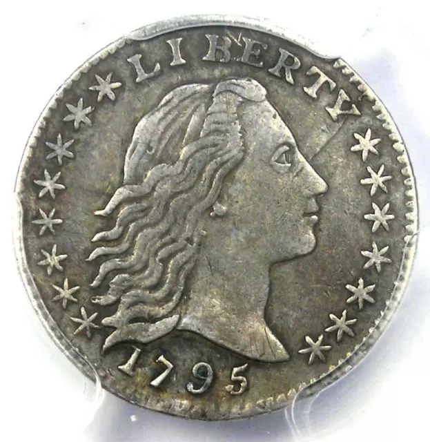 1795 Flowing Hair Half Dime H10C - Certified PCGS XF Details - Rare Date Coin! 1795 Flowing Hair Half Dime H10C - Certified PCGS XF Details - Rare Date Coin!