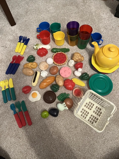kids plastic toy food