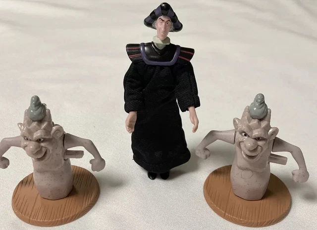 Burger King 1996 Hunchback of Notre Dame Figures Disney Vintage Lot Of 3