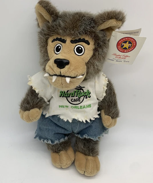 HARD ROCK CAFE HALLOWEEN New Orleans WEREWOLF COSTUME BEAR  (#6 OF 144) W/Tags