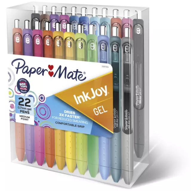 Paper Mate Ink Joy Gel Pens Multicolored Assorted Colors 0.7 mm