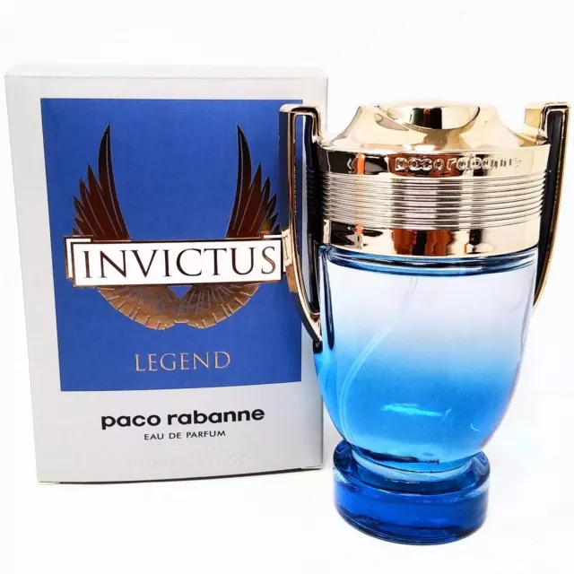 INVICTUS LEGEND BY Paco Rabanne 3.4 fl oz Eau de Parfum Spray for Men ...