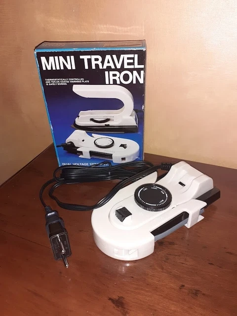 Mini Travel Iron Ferro Stiro Viaggio Vintage