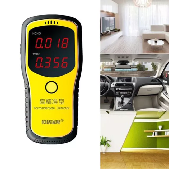 Air Pollution Sensor Monitor Humidity Detector Air Temperature Tester 3