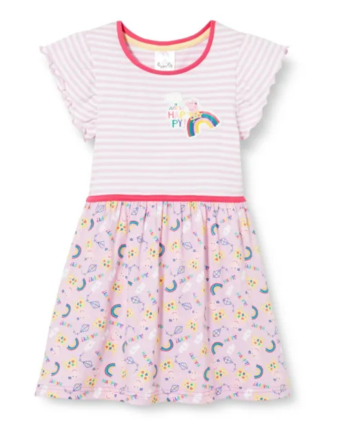 Peppa Pig Girls Dress 100% Cotton Girls Clothing Ages 18 Months to 7 Years Old