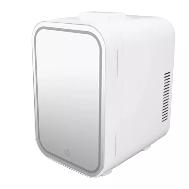 (EU Plug 220V)Mini Refrigerator 8L Quiet Heating Freezing Portable Compact