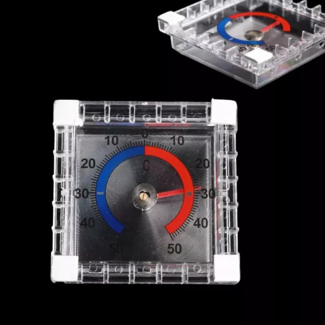 Termometro Analogico Da Finestra Misura Temperatura Ambiente Esterna -50° +50°