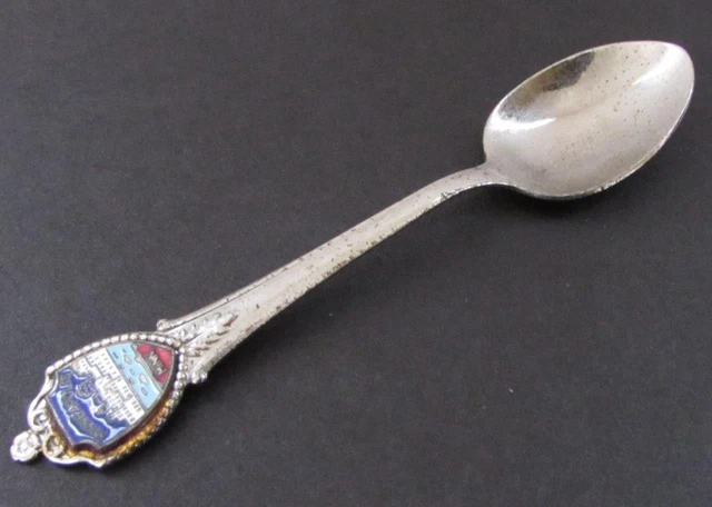 Vintage Minneapolis, Minn. Silver Plate Souvenir Spoon 4.25" long