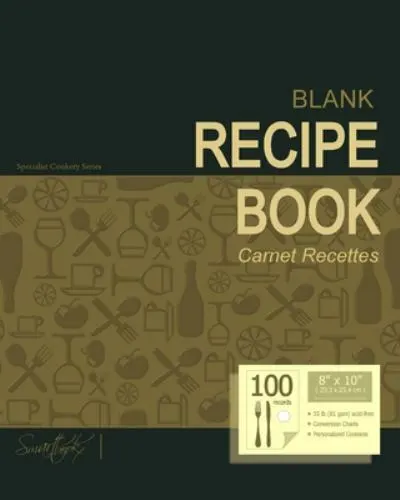 Blank Recipe Book: Recipe Journal ( Gifts for Foodies / Cooks / Chefs /...