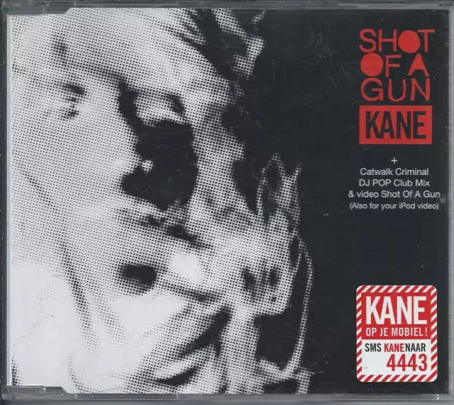 KANE - Shot of a gun CD MAXI 3TR ENHANCED 2008 HOLLAND PRINT