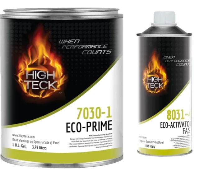 High Teck 2K Eco-Primer 4:1 Primer With Fast Activator Gallon Kit