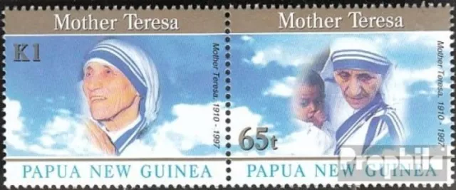Briefmarken Papua-Neuguinea 1998 Mi 821-822 Paar FDC Religion