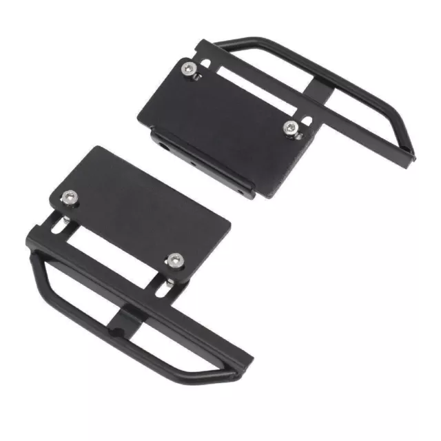 2PCS Metal Side Pedal Rock Sliders for Axial SCX24 90081 1/24 RC Crawler Car