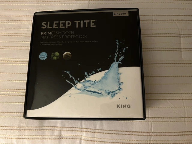 Malouf Sleep Tite Pr1me Smooth Mattress Protector - King