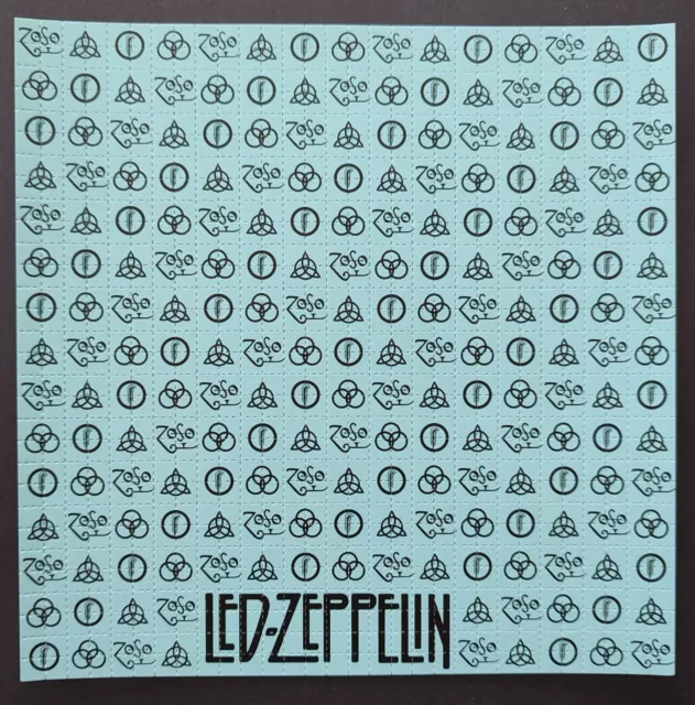 Original Blotter Art Led Zeppelin Zoso by Monkey 2016