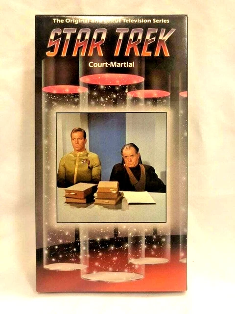 VINTAGE 1967 STAR Trek - Court-Martial - Vhs Tape Original